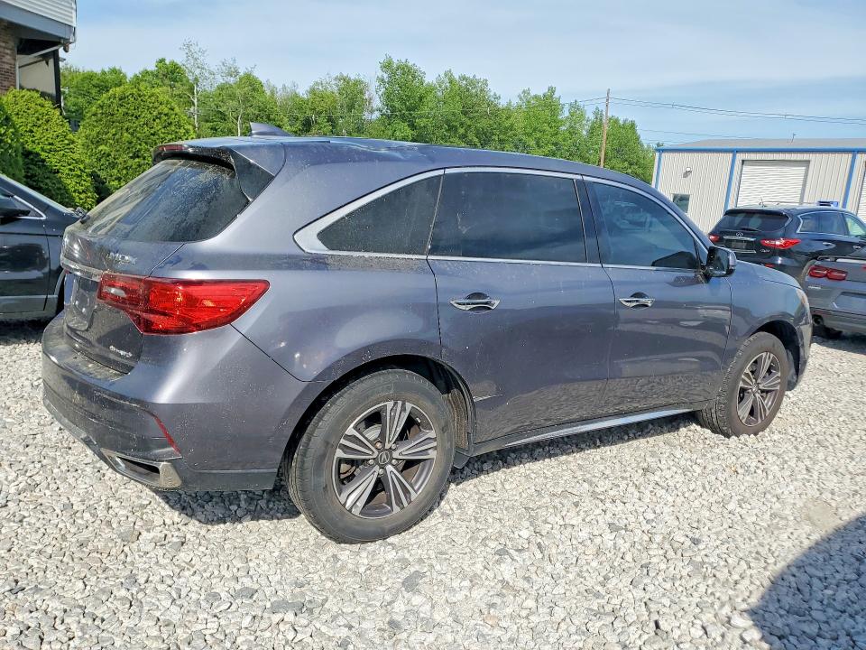 55837346 :رقم المزاد ، 5FRYD4H37HB000389 vin ، 2017 Acura Mdx مزاد بيع