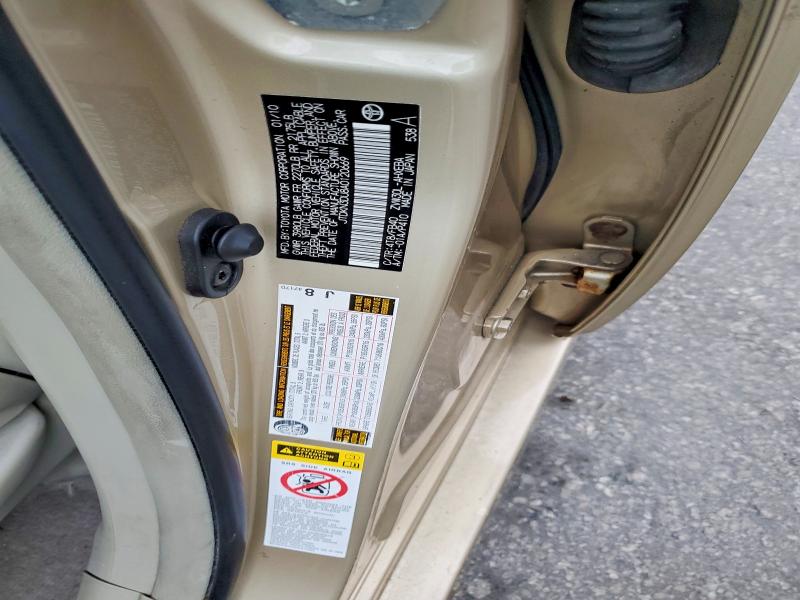 55542076 :رقم المزاد ، JTDKN3DU8A0120669 vin ، 2010 Toyota Prius مزاد بيع