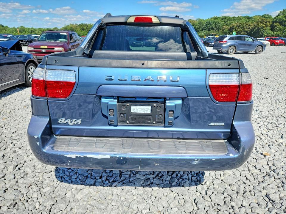 Aukcja sprzedaży 2006 Subaru Baja, vin: 4S4BT62C367102494, numer aukcji: 58800936