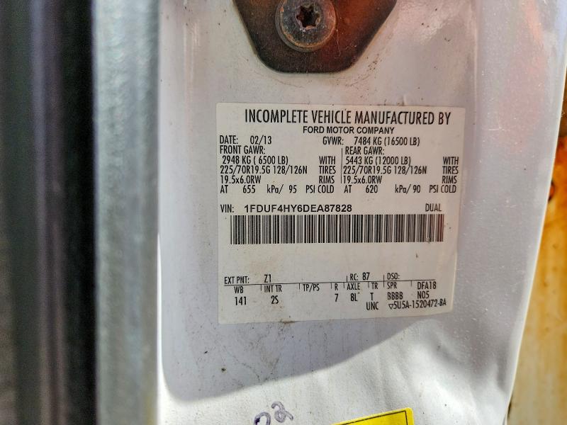 Aukcja sprzedaży 2013 Ford F450, vin: 1FDUF4HY6DEA87828, numer aukcji: 59020886