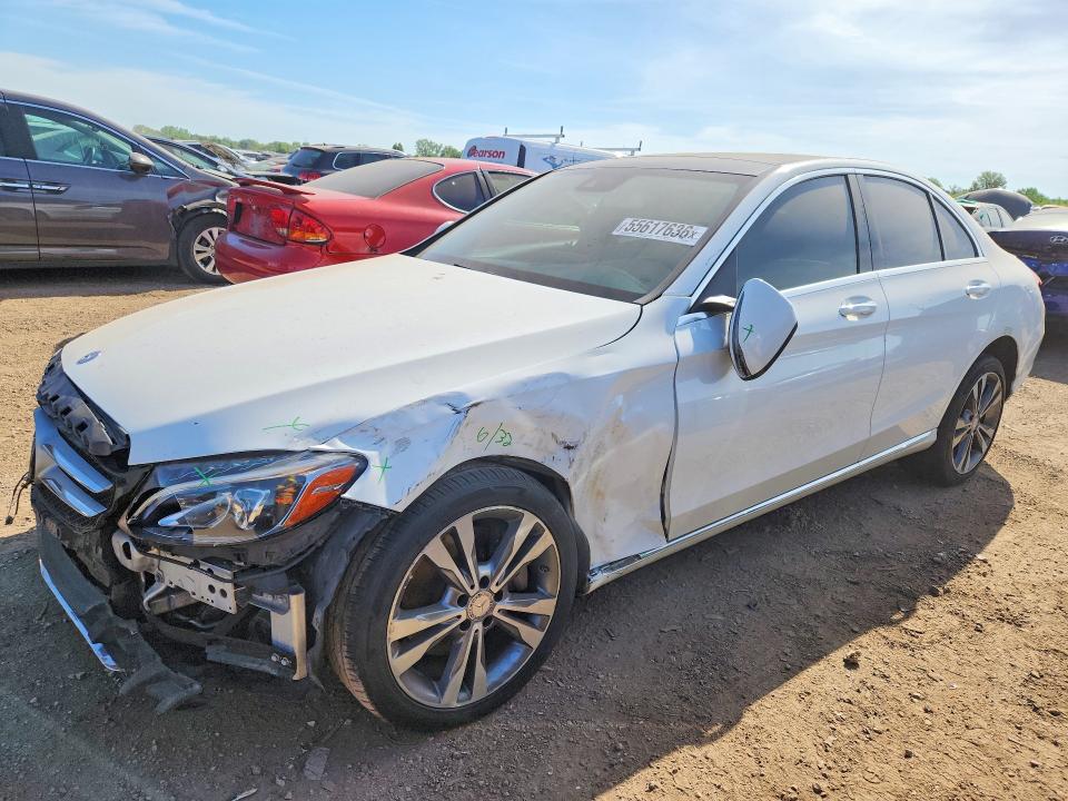 55617636 :رقم المزاد ، WDDWF4KB0GR179666 vin ، 2016 Mercedes-benz C مزاد بيع