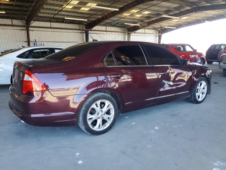 2012 Ford Fusion მანქანა იყიდება აუქციონზე, vin: 3FAHP0HG0CR340758, აუქციონის ნომერი: 55717806