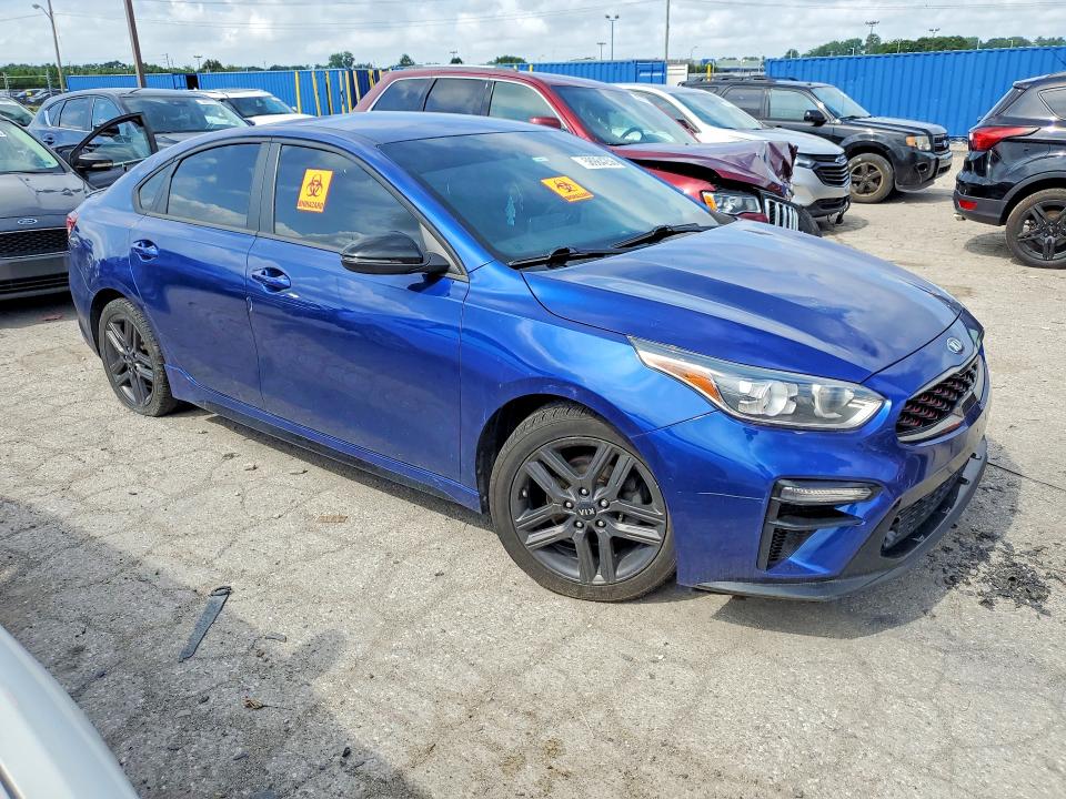 58984256 :رقم المزاد ، 3KPF34ADXME323771 vin ، 2021 Kia Forte مزاد بيع