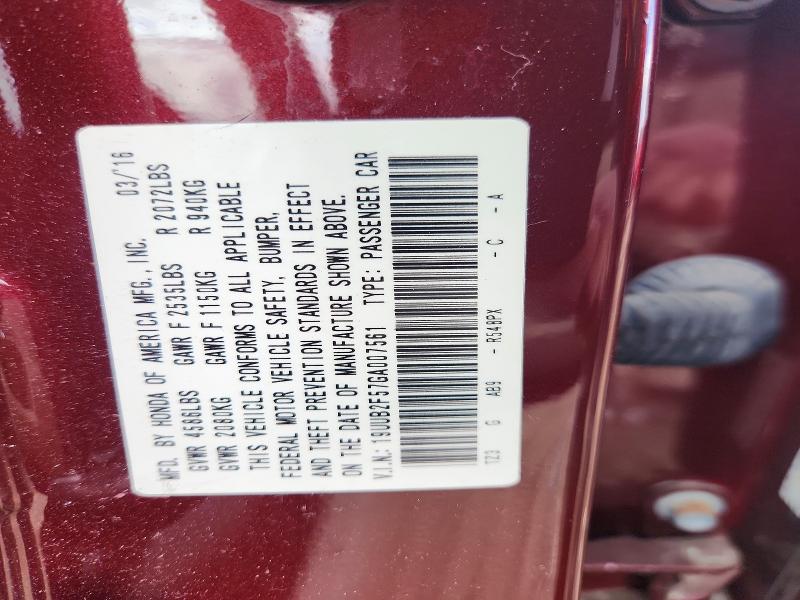 57259786 :رقم المزاد ، 19UUB2F57GA007561 vin ، 2016 Acura Tlx مزاد بيع