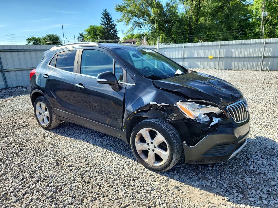 2016 Buick Encore მანქანა იყიდება აუქციონზე, vin: KL4CJESB4GB724434, აუქციონის ნომერი: 57202716