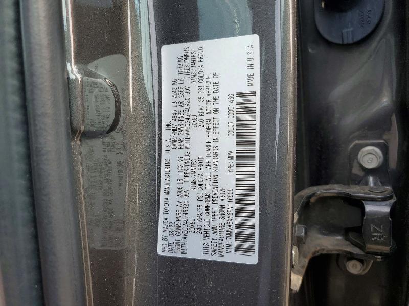 Aukcja sprzedaży 2023 Mazda Cx-50, vin: 7MMVABXY6PN116505, numer aukcji: 57036806