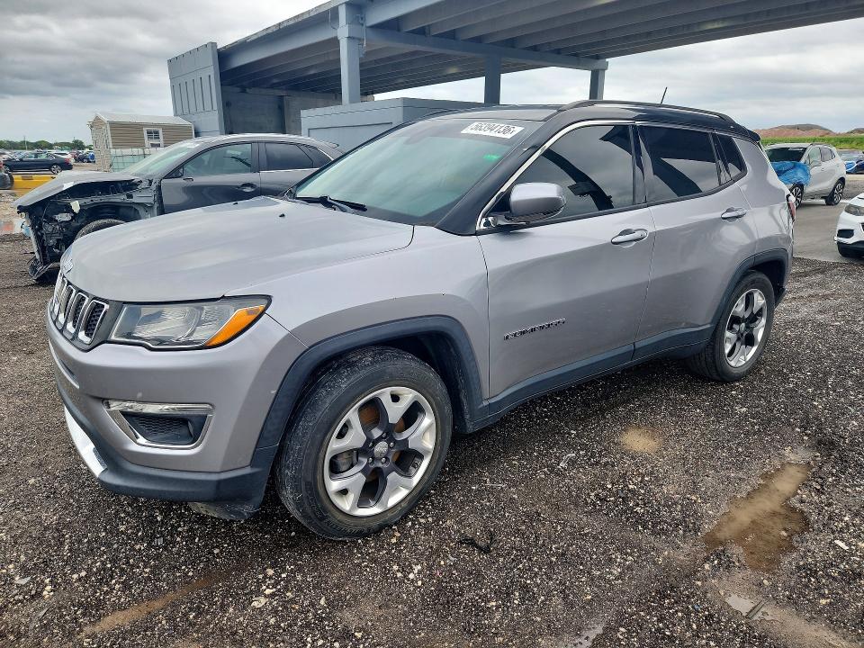 Продаж на аукціоні авто 2019 Jeep Compass, vin: 3C4NJCCB4KT711322, номер лоту: 56394136