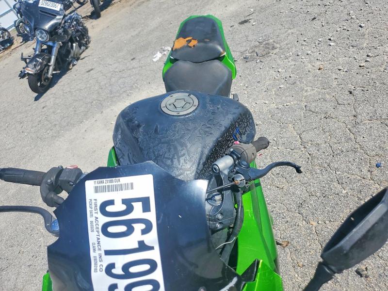 56199536 :رقم المزاد ، JKAZXCG14BA001551 vin ، 2011 Kawasaki Zx1000 مزاد بيع