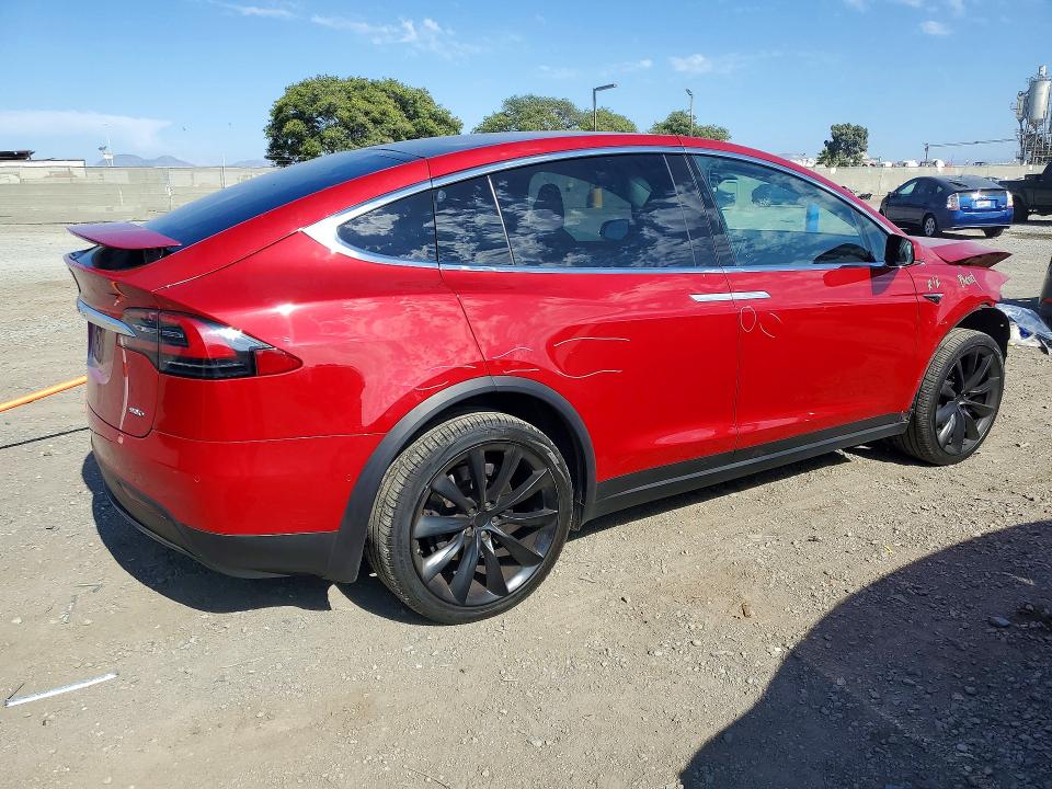 57530096 :رقم المزاد ، 5YJXCAE20HF041280 vin ، 2017 Tesla Model X مزاد بيع