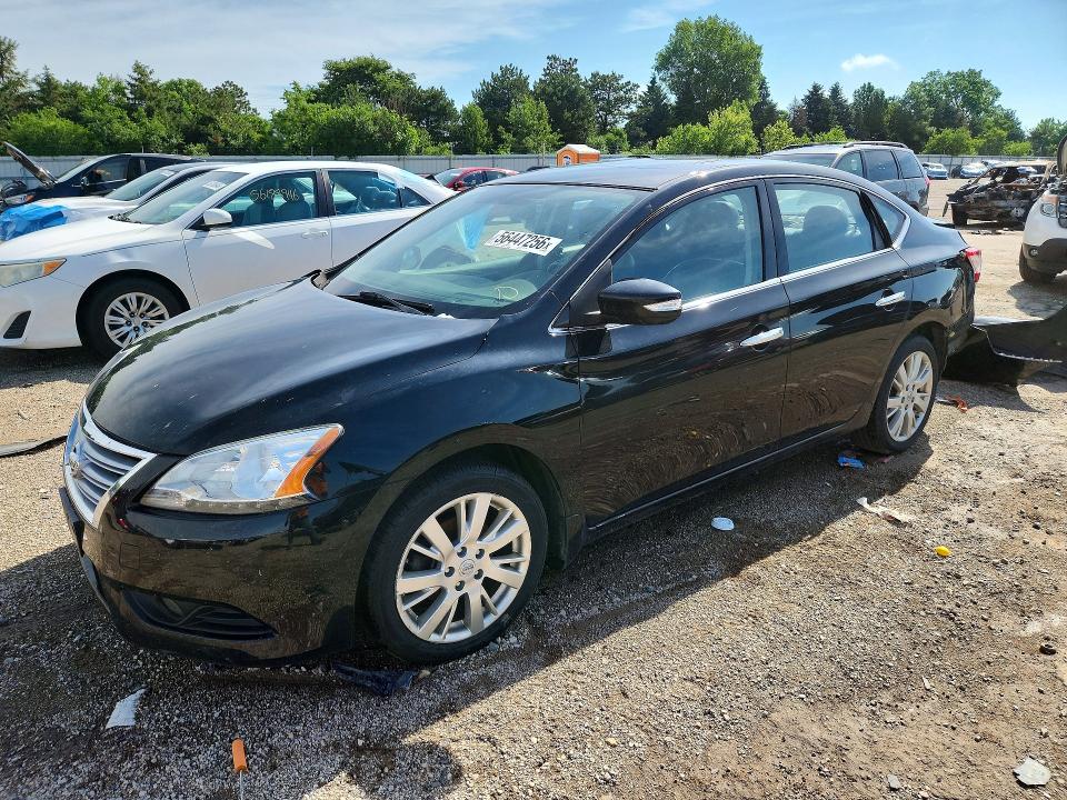 56447256 :رقم المزاد ، 3N1AB7AP5FY253612 vin ، 2015 Nissan Sentra مزاد بيع
