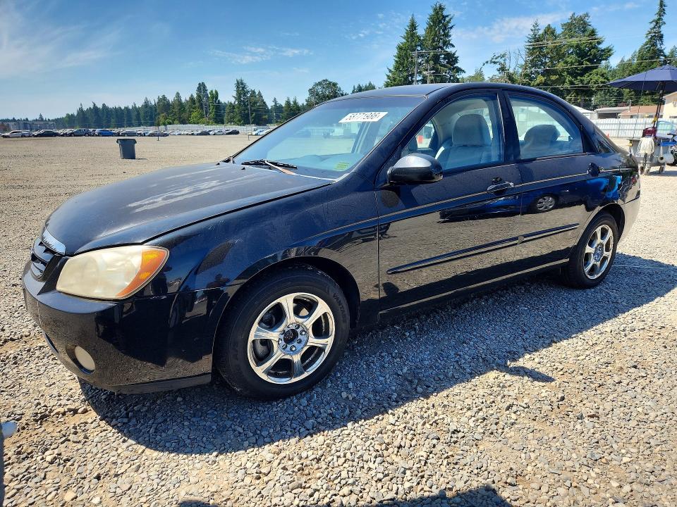 Продаж на аукціоні авто 2005 Kia Spectra, vin: KNAFE121555092723, номер лоту: 58771986