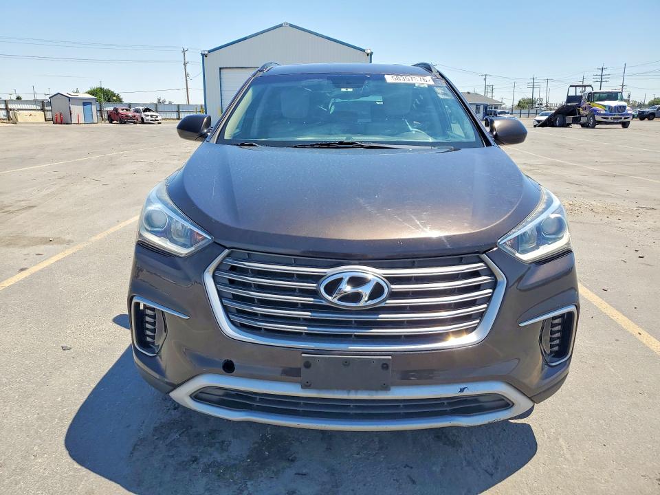 58357876 :رقم المزاد ، KM8SMDHF7HU176220 vin ، 2017 Hyundai Santa Fe مزاد بيع