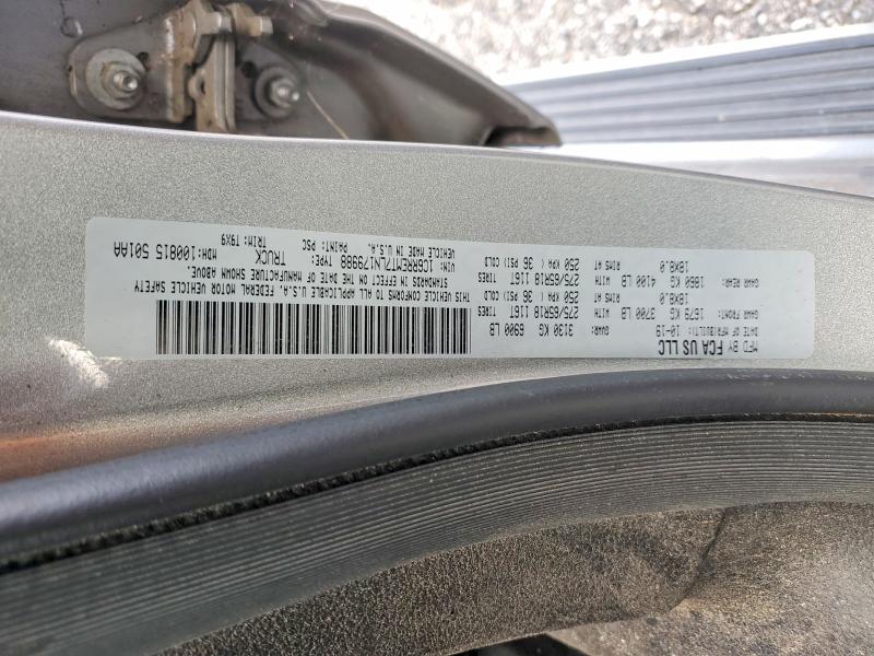 Продаж на аукціоні авто 2020 Ram 1500, vin: 1C6RREMT7LN179988, номер лоту: 59178726