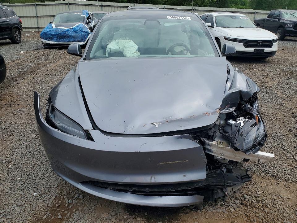 56697116 :رقم المزاد ، 5YJ3E1EAXRF866387 vin ، 2024 Tesla Model 3 مزاد بيع