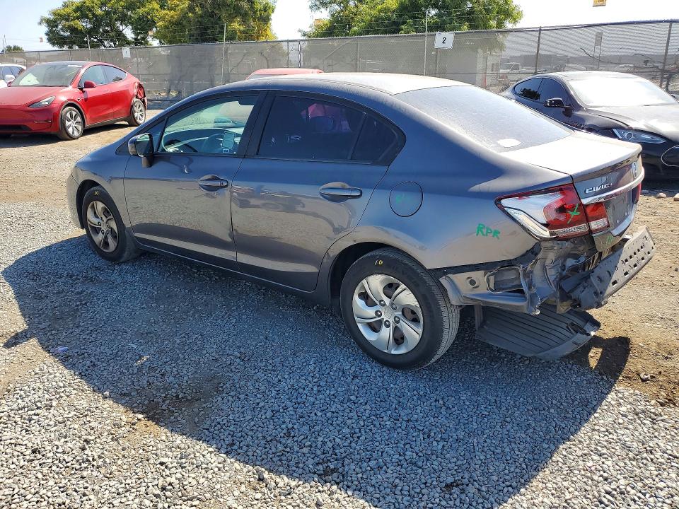Продаж на аукціоні авто 2014 Honda Civic, vin: 19XFB2F56EE207235, номер лоту: 56532326