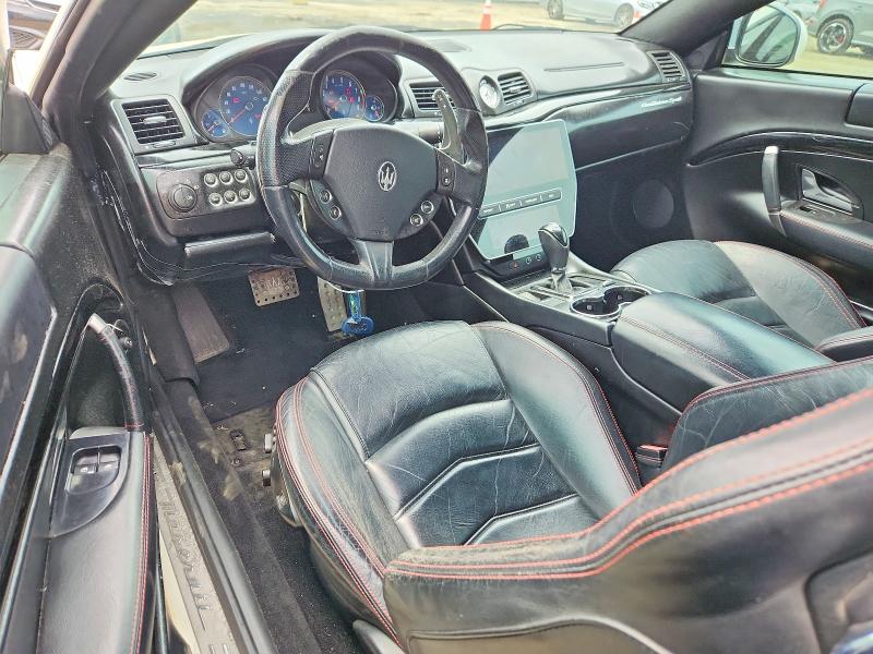 2013 Maserati Granturismo მანქანა იყიდება აუქციონზე, vin: ZAM45VLA5D0069739, აუქციონის ნომერი: 58178286