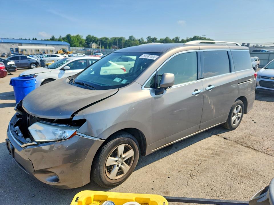 Auction sale of the 2016 Nissan Quest, vin: JN8AE2KP0G9152432, lot number: 58681306