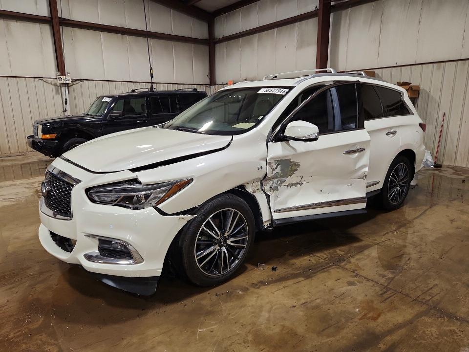58547946 :رقم المزاد ، 5N1DL0MMXJC528095 vin ، 2018 Infiniti Qx60 مزاد بيع