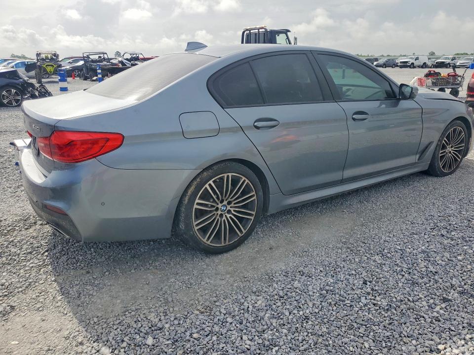 2019 Bmw 540 მანქანა იყიდება აუქციონზე, vin: WBAJE5C58KWW17606, აუქციონის ნომერი: 55627476