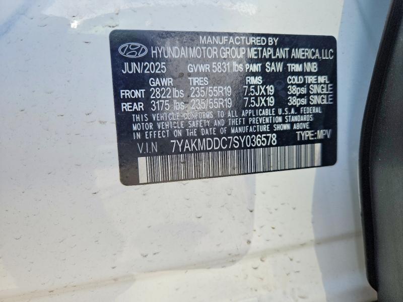 Продаж на аукціоні авто 2025 Hyundai Ioniq 5, vin: 7YAKMDDC7SY036578, номер лоту: 57506756