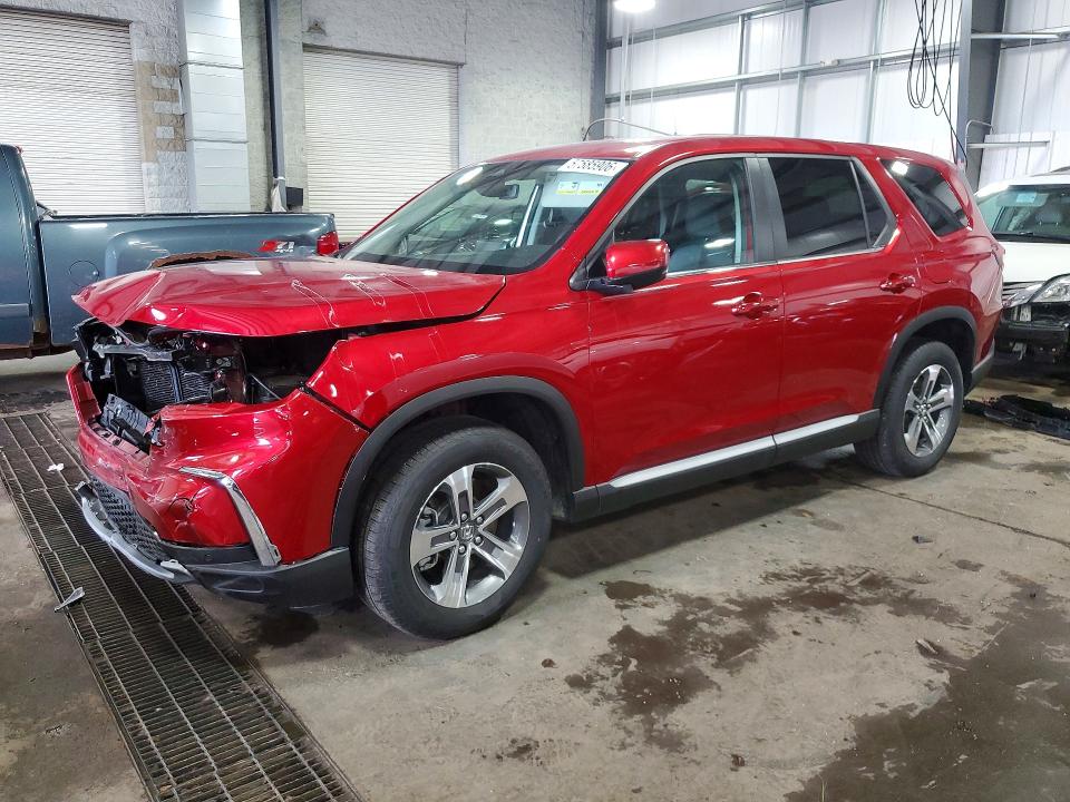 57585906 :رقم المزاد ، 5FNYG1H42SB110130 vin ، 2025 Honda Pilot مزاد بيع