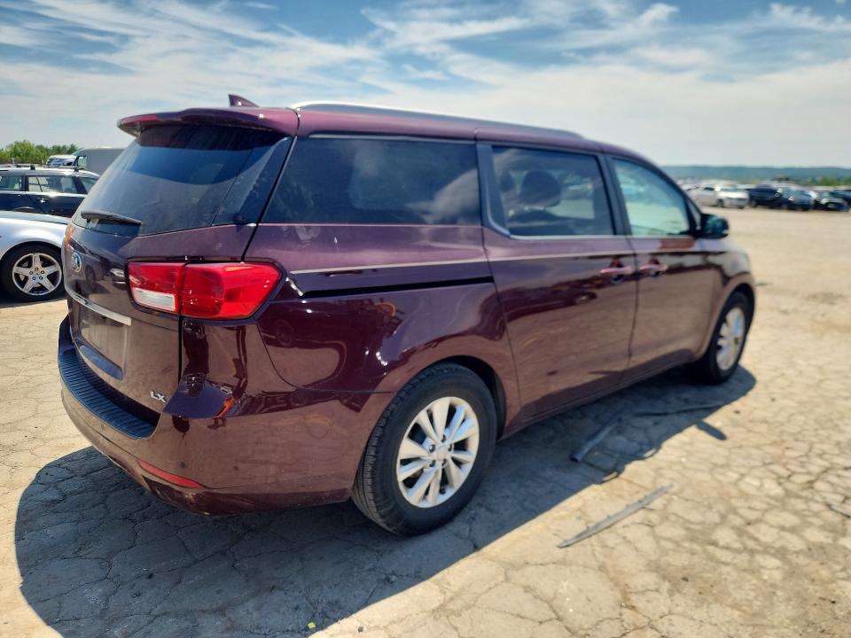 Aukcja sprzedaży 2016 Kia Sedona, vin: KNDMB5C13G6209835, numer aukcji: 56798956