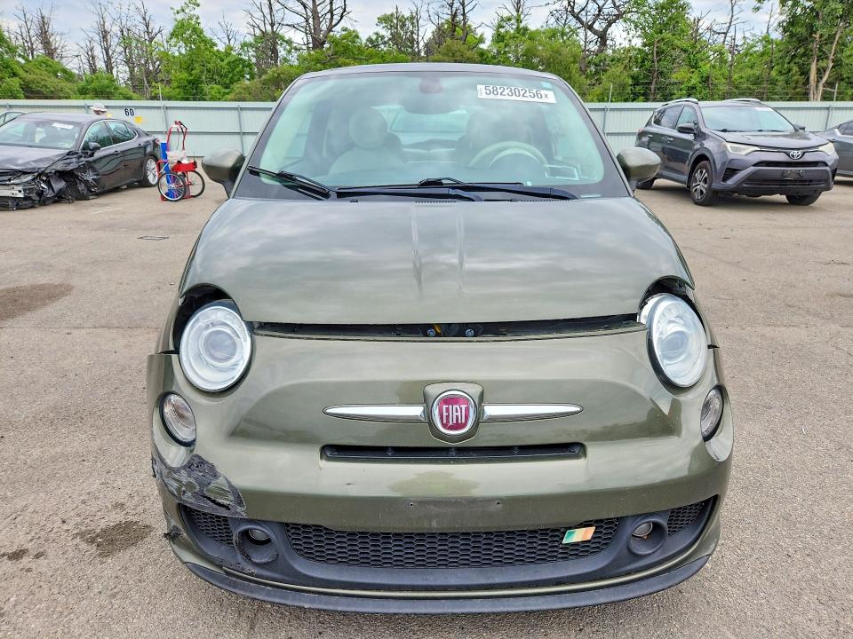 2018 Fiat 500 მანქანა იყიდება აუქციონზე, vin: 3C3CFFKH9JT377887, აუქციონის ნომერი: 58230256