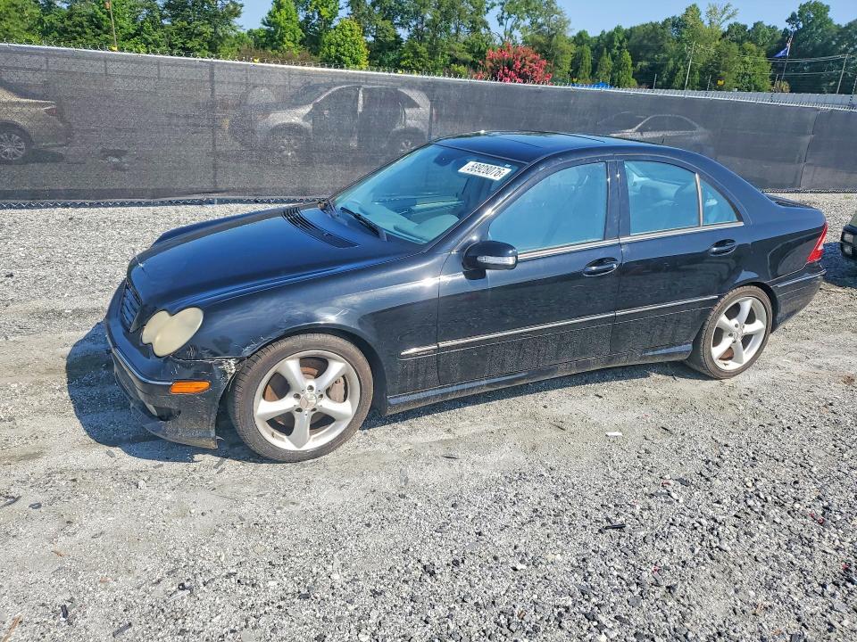 58928076 :رقم المزاد ، WDBRF52H56F742145 vin ، 2006 Mercedes-benz C مزاد بيع