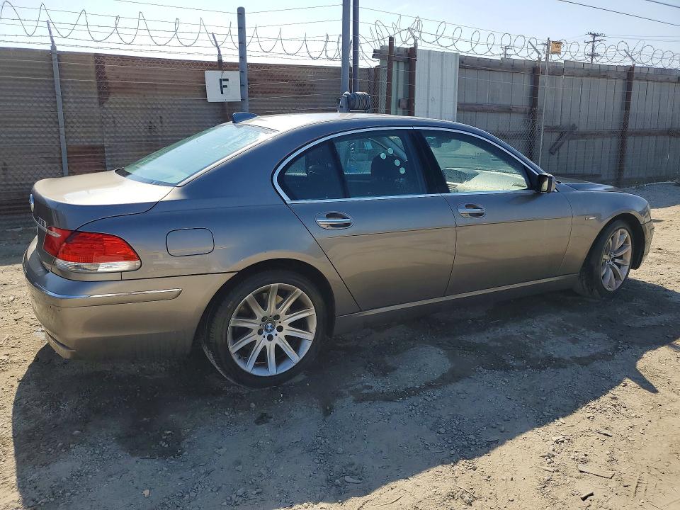 56190906 :رقم المزاد ، WBAHL83518DT11647 vin ، 2008 Bmw 750 مزاد بيع