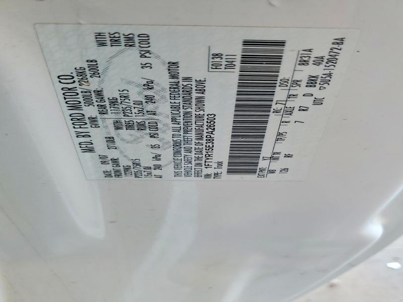 Aukcja sprzedaży 2008 Ford Ranger, vin: 1FTYR15E38PA26503, numer aukcji: 56187416