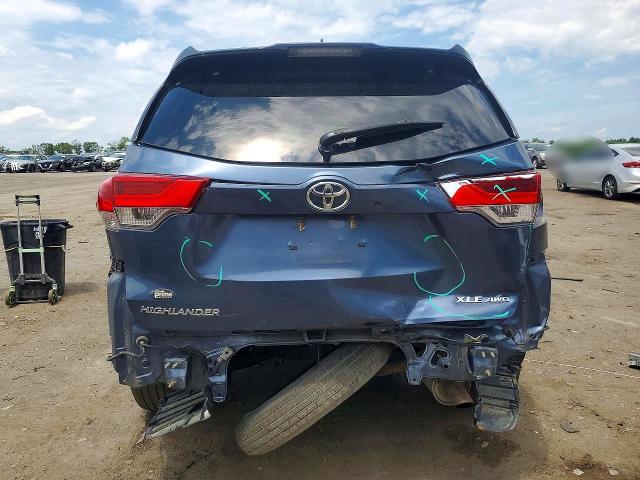 Aukcja sprzedaży 2019 Toyota Highlander, vin: 5TDJZRFH6KS922235, numer aukcji: 56701846