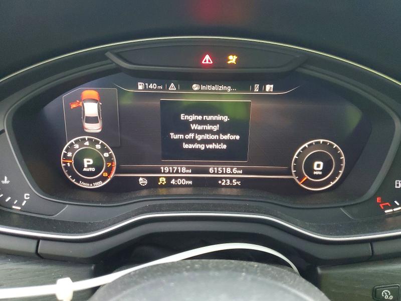 Продажа на аукционе авто 2017 Audi A4, vin: WAUENAF47HA167434, номер лота: 58955386