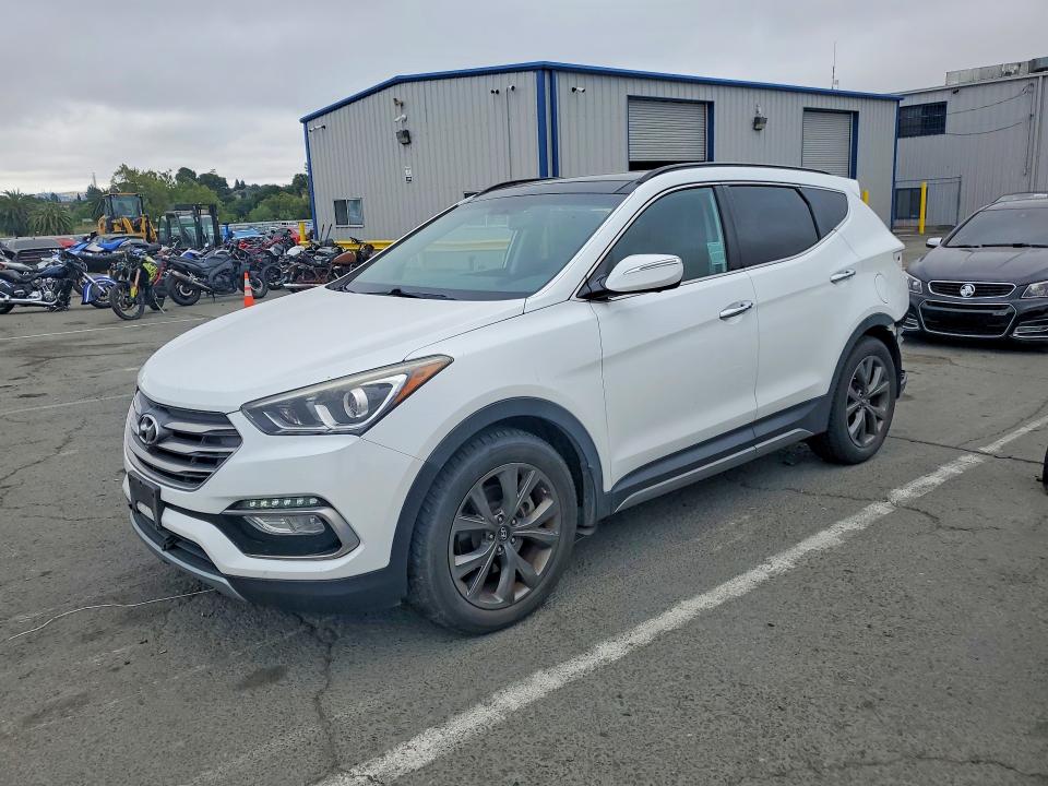 2017 Hyundai Santa Fe Sport მანქანა იყიდება აუქციონზე, vin: 5XYZW4LA1HG501826, აუქციონის ნომერი: 57428596