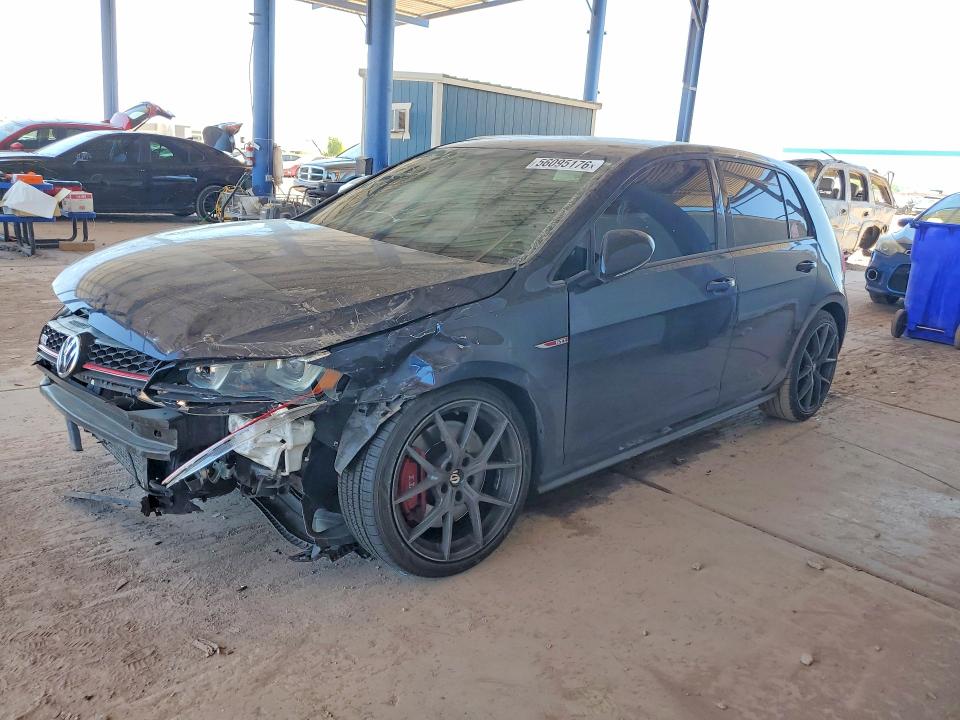 56095176 :رقم المزاد ، 3VW547AU6HM060293 vin ، 2017 Volkswagen Gti مزاد بيع