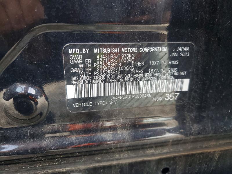 Продаж на аукціоні авто 2023 Mitsubishi Outlander Sport, vin: JA4ARUAU1PU006485, номер лоту: 55786276