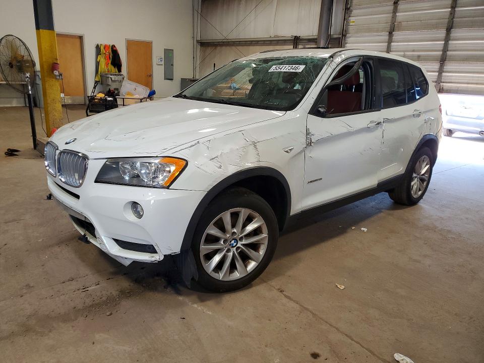 2013 Bmw X3 მანქანა იყიდება აუქციონზე, vin: 5UXWX9C58D0A25558, აუქციონის ნომერი: 55417346