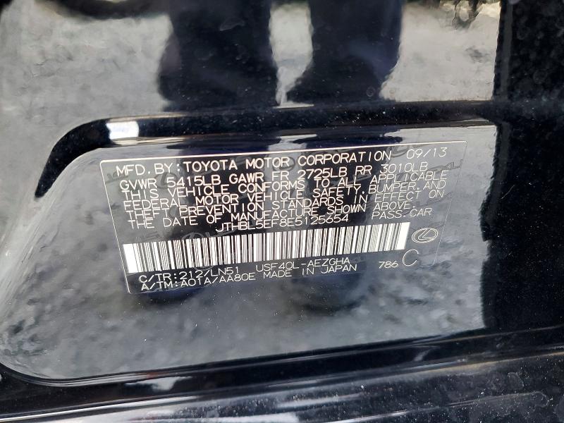 56364096 :رقم المزاد ، JTHBL5EF8E5125654 vin ، 2014 Lexus Ls مزاد بيع