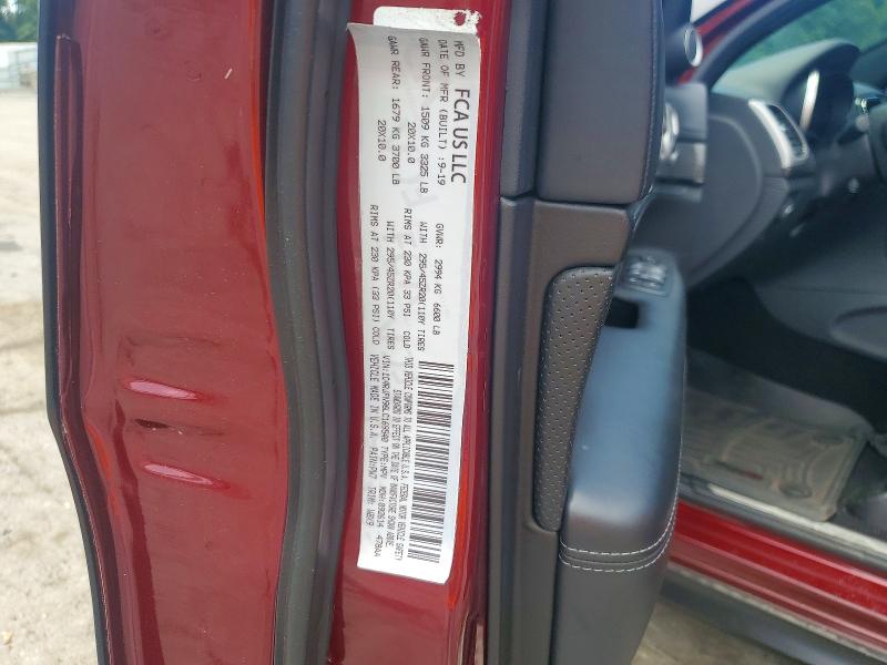 58082786 :رقم المزاد ، 1C4RJFN96KC847055 vin ، 2019 Jeep Grand Cherokee مزاد بيع