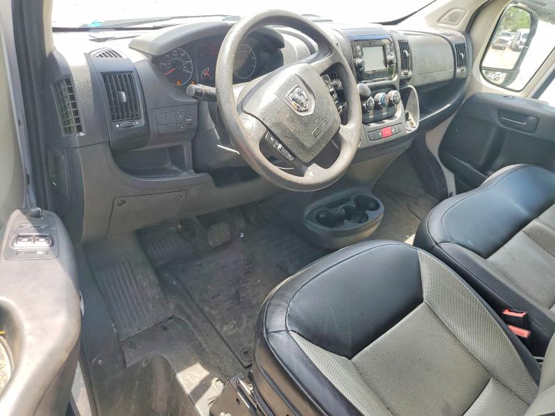 58708276 :رقم المزاد ، 3C6TRVCG4JE109294 vin ، 2018 Ram Promaster 2500 مزاد بيع