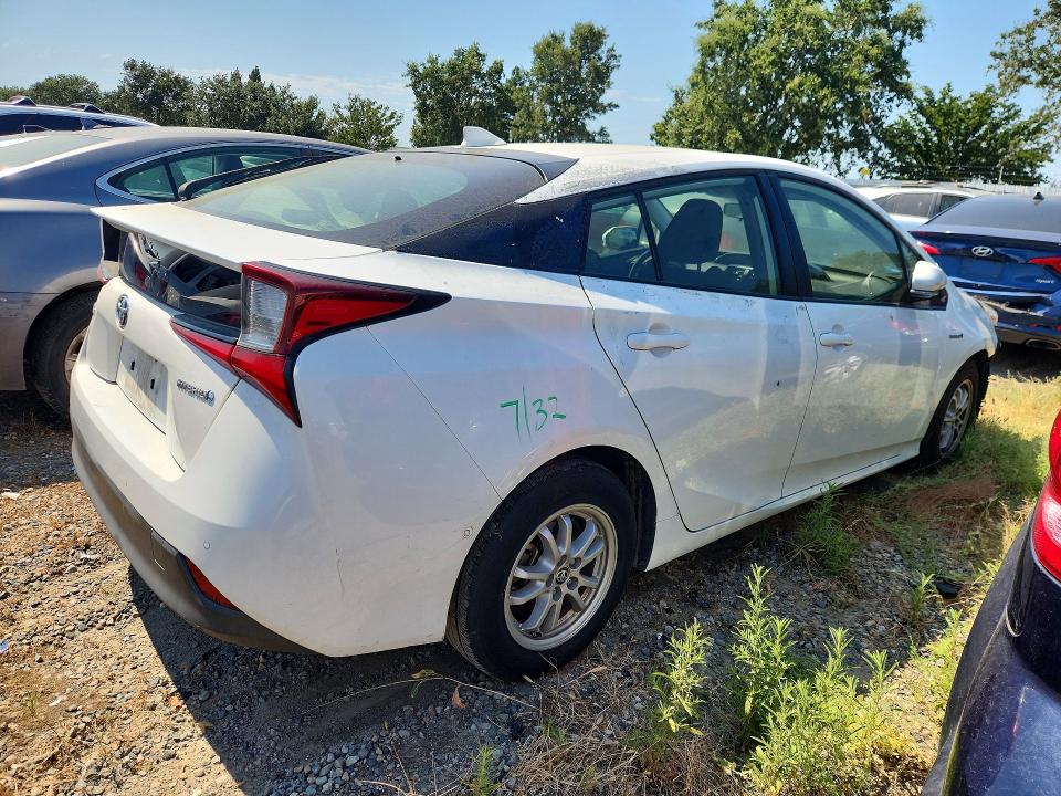 Продаж на аукціоні авто 2019 Toyota Prius, vin: JTDKARFU6K3087408, номер лоту: 57304246