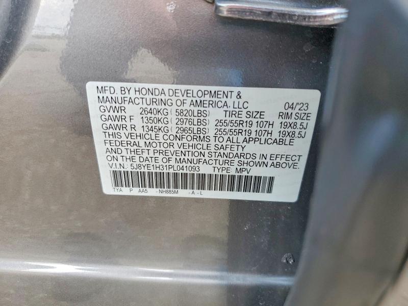 Aukcja sprzedaży 2023 Acura Mdx, vin: 5J8YE1H31PL041093, numer aukcji: 58978836