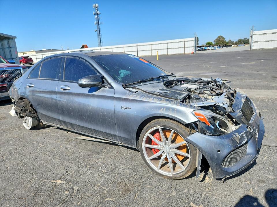 2017 Mercedes-benz C მანქანა იყიდება აუქციონზე, vin: 55SWF6EB9HU199020, აუქციონის ნომერი: 56469296