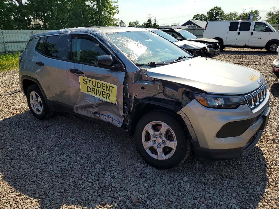 Aukcja sprzedaży 2022 Jeep Compass, vin: 3C4NJDAB3NT172351, numer aukcji: 56458046