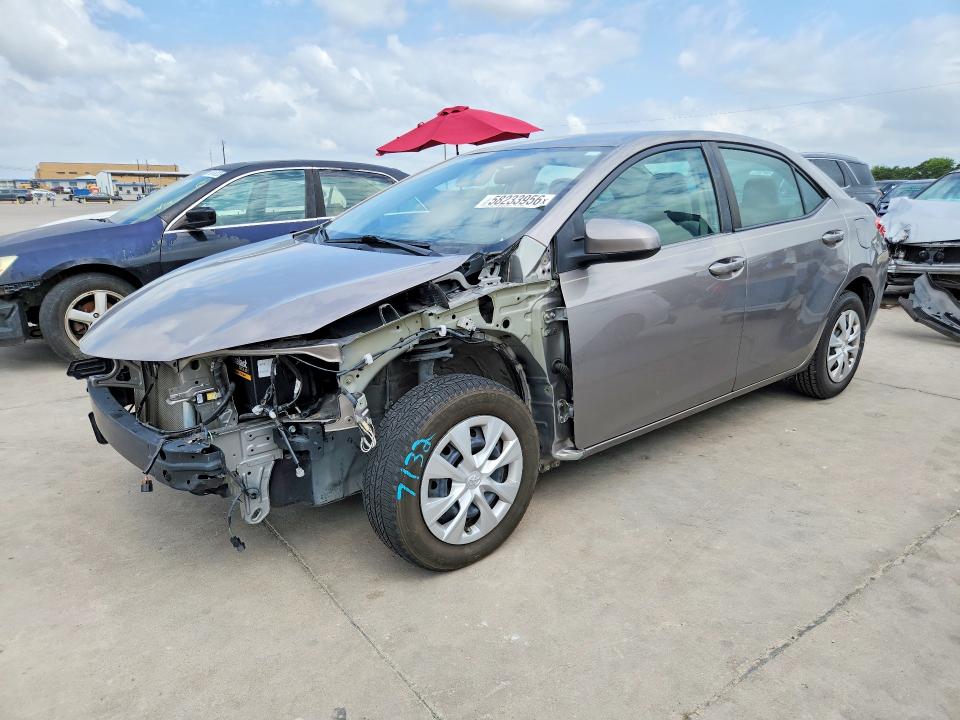 Продажа на аукционе авто 2016 Toyota Corolla, vin: 2T1BPRHE7GC741755, номер лота: 58233956