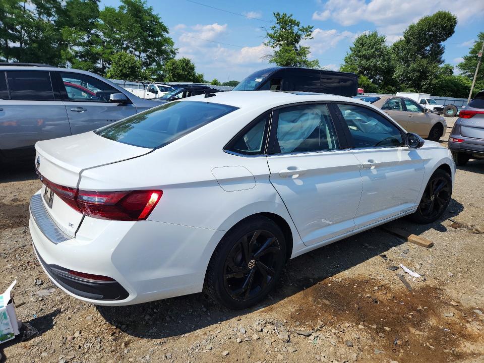 2025 Volkswagen Jetta მანქანა იყიდება აუქციონზე, vin: 3VW7X7BU1SM047196, აუქციონის ნომერი: 58963436