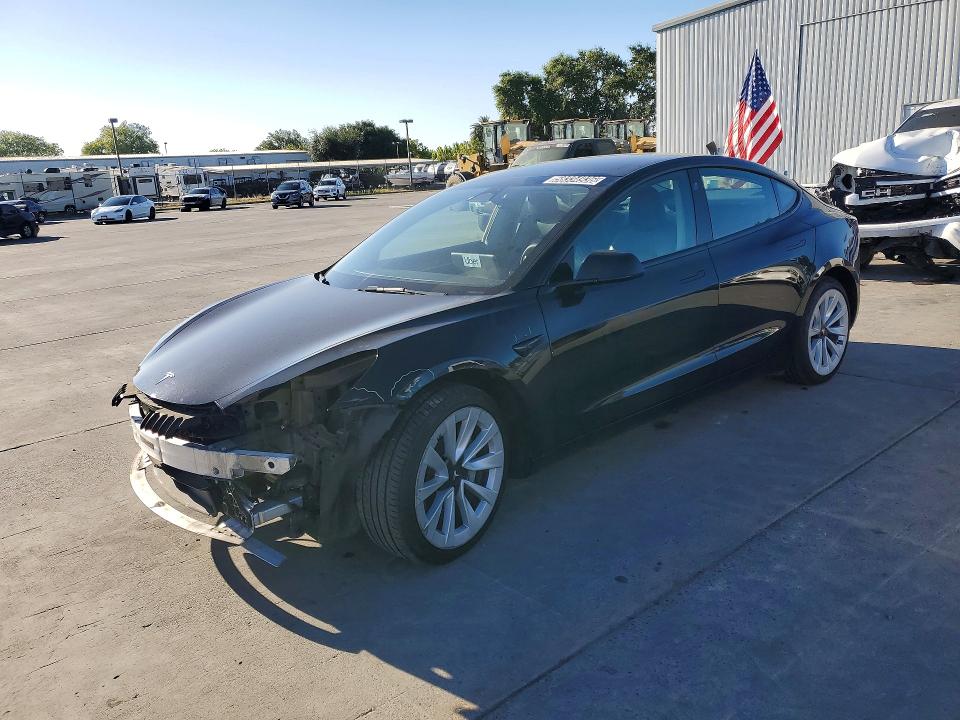 Продаж на аукціоні авто 2022 Tesla Model 3, vin: 5YJ3E1EA3NF188298, номер лоту: 58334936