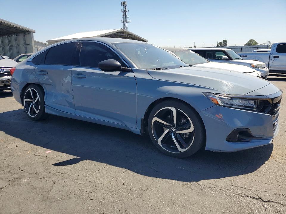 2021 Honda Accord მანქანა იყიდება აუქციონზე, vin: 1HGCV1F39MA082611, აუქციონის ნომერი: 57231206