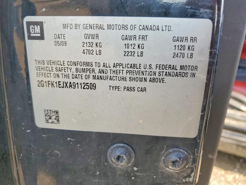Продаж на аукціоні авто 2010 Chevrolet Camaro, vin: 2G1FK1EJXA9112509, номер лоту: 58754986