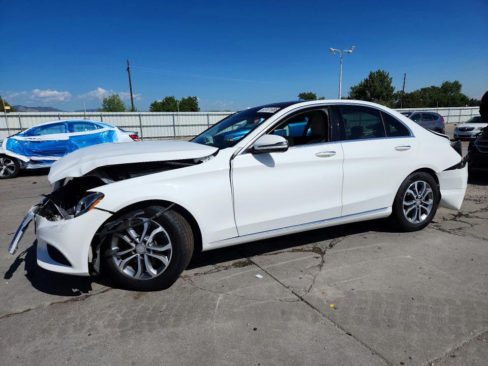 55101986 :رقم المزاد ، WDDWF4KB2HR232868 vin ، 2017 Mercedes-benz C مزاد بيع