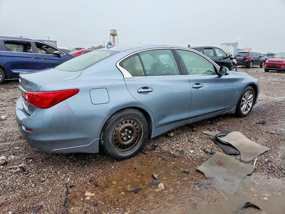 2015 Infiniti Q50 მანქანა იყიდება აუქციონზე, vin: JN1BV7AR5FM423466, აუქციონის ნომერი: 57025666